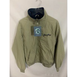 Baru Sports Beige Men’s S NWT Full Zip Jacket Coat